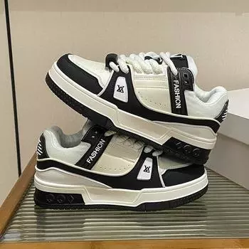 Little white shoes women s autumn new Korean version ins female student leisure sports versatile flat baseplate shoes 35