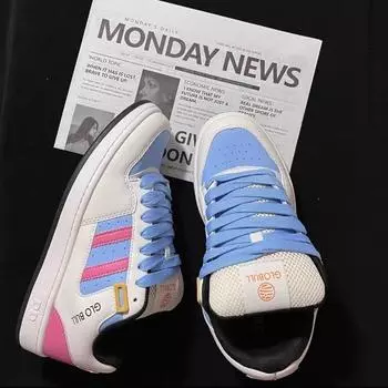 Little white shoes women s autumn new casual versatile bread shoes men and women couples low-top breathable sports shoes board shoes 35