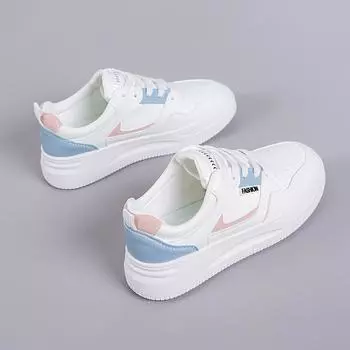 Little white shoes women s new spring women s shoes platform-soled versatile sports casual running women s shoes board shoes 35