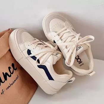 Little white shoes women s popular 2024 new thick-soled heightening canvas shoes design sense niche versatile board shoes women s casual shoes 35 розовый