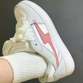 Little white shoes women s shoes 2025 new autumn ins niche casual sports shoes platform heightening versatile board shoes children 35