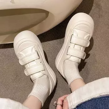 Little White Shoes Women s Shoes New Autumn Versatile Women s Trendy Niche Women s Board Shoes 35 белый