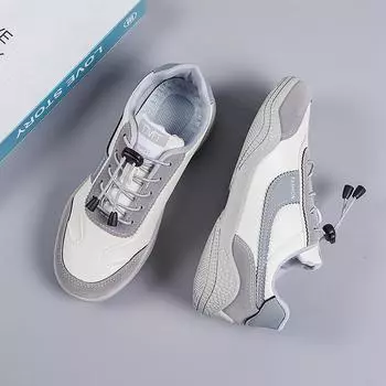 Little white shoes women s spring new board shoes women s shoes sports and leisure shoes women s mother shoes student shoes women 35