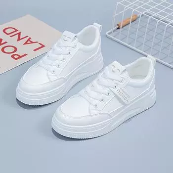 Little white shoes women s spring new women s shoes summer student versatile flat spring and autumn sports board shoes 35