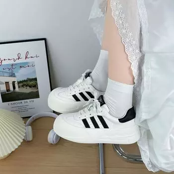 Маленькие белые туфли женские универсальные уличные туфли для стрельбы для студентов сноуборд обувь одинарные туфли повседневная спортивная обувь 35 бежевый