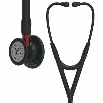Littmann Stethoscope Cardiology IV 6200 Black/Red чёрный
