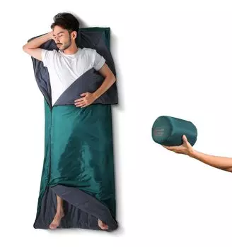 Litume синтетический утеплитель летний соединяемый бархатный подкладочный одно- или двухконтурный спальный мешок для взрослых для использования в помещении развертываемый удобный