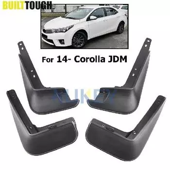 Литые автомобильные брызговики для Toyota Corolla Altis 2014 2015 2016 2017 Брызговики Передние и задние брызговики