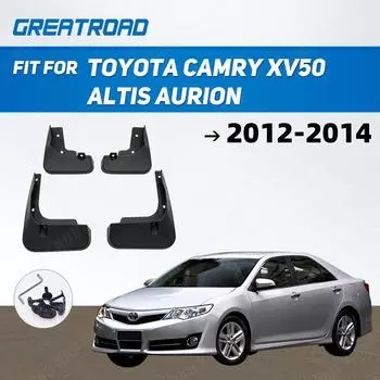 Литые брызговики для Toyota Camry XV50 Altis Aurion 2012 2013 2014, брызговики, передние и задние брызговики Basic