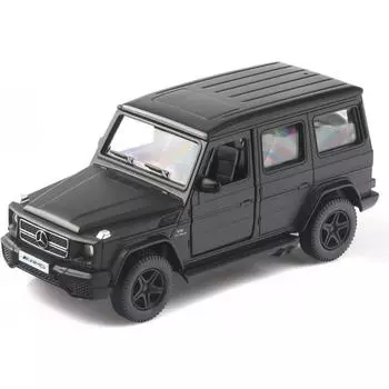 Литые модели автомобилей Mercedes Benz AMG G63 в масштабе 1/36, транспортные средства с выдвижным механизмом G Wagon, игрушечные машинки, автомобили, подарки для мальчиков и девочек 1/36-Size:13.5*4.5*4.5cm чёрный