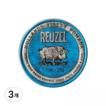Liugel Blue Water-based Pomade, 35g, 3 units