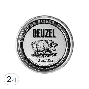 Liugel Concrete Hold Matt Pomade Hair Wax, 35g, 2 pieces