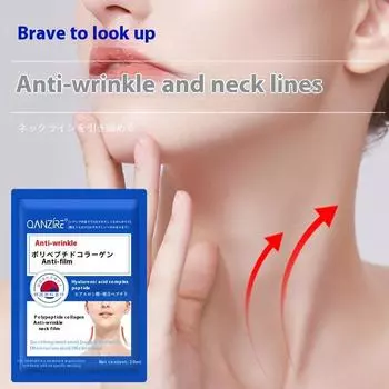 Liushin Peptide Neck Membrane Увлажняющая маска Peptide Collagen Neck Care Desalizing Neck Pattern Patch 10pcs