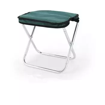 LIUSHUYAN складной уличный мгновенный складной стул в 1 походный складной для спорта в горах удобный для кемпинга мини-зеленый стул, алюминиевый, легкий, зелёный
