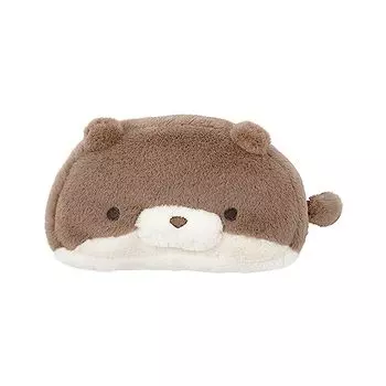 LIV HEART Livheart 18302-32 Pouch Marshmallow Animal Aquamie Otter (Total Length: Approx. 6.3 inches (16 cm)) Sea Life Accessory