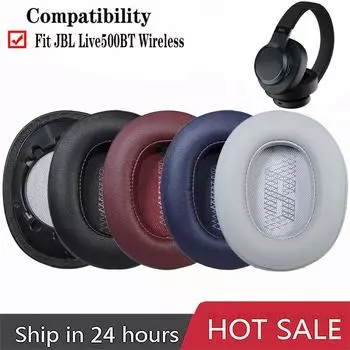 LIVE500BT амбушюры для jbl Live 500 BT/Live 500BT амбушюры для наушников амбушюры из протеиновой кожи запасная часть - 1 пара