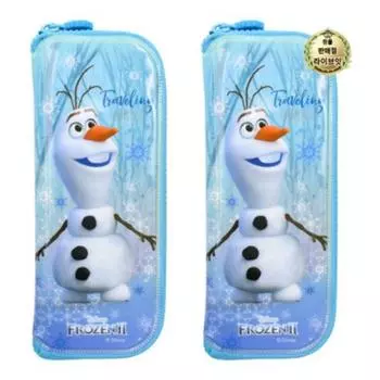 Live It Lilpang Frozen 2 Олаф Безопасный футляр для столовых приборов на молнии, 2 предмета