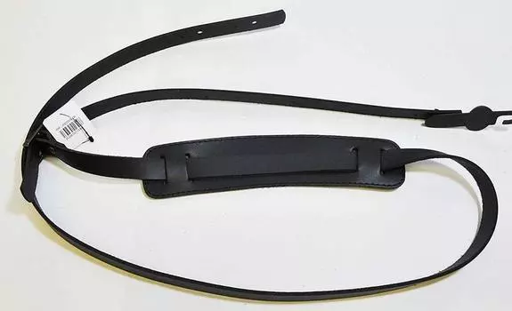 Live Line Leather Guitar Strap Retro Style Super Long LR39SLBLK Black чёрный