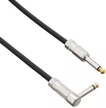 LIVE LINE Live Line LE-Stage Series Guitar Cable 3m LE-3MS/L Black (Black)