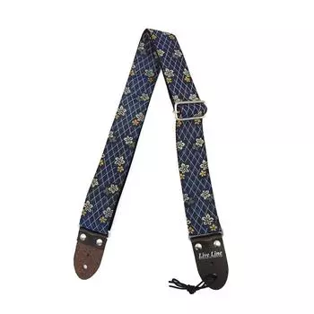 LIVE LINE Ремень для гитары Live Line Tatamirim Series Ouka Symphony LST28SP7 разноцветный