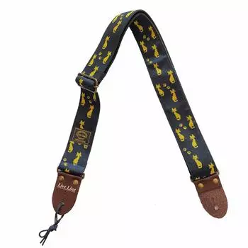Live Line Tatami Series 50mm Width Guitar Strap Cat Pattern LST28CAT
