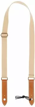 LIVE LINE Ukulele Strap Acrylic Cotton Tan YUS14TAN &