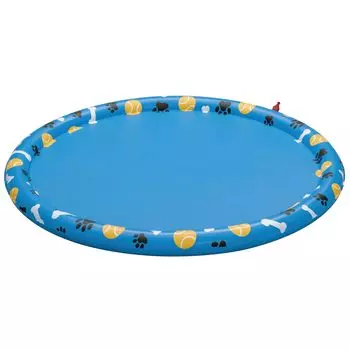 Livelight Tokyo Candle 147cm Pet Splash Pad with Shower синий