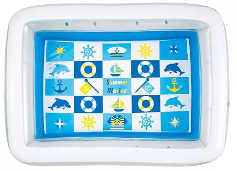 Livelight Tokyo Candle Square Pool Summer Marine 125 x 90 x 26 cm 1 chamber Wide mouth valve included Drain plug included Maximum water 145 L light