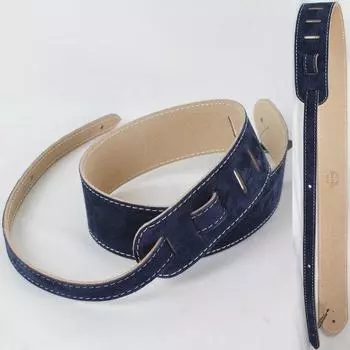 LiveLine Live Line Suede Guitar Strap YMS38NVY NAVY