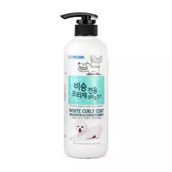 Liveon Pet Dog Bichon Mini Bichon Shampoo Rinse, комбинированный шампунь и ополаскиватель, корейский шампунь для домашних животных