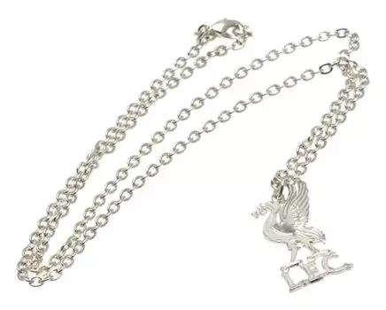 LIVERPOOL Liverpool Официальный посеребренный кулон LB