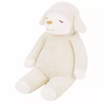 Livheart Body Pillow Maple the Sheep May Ivory L Size Length Cute Fluffy (Total approx. 70cm) 48122-12 слоновая кость