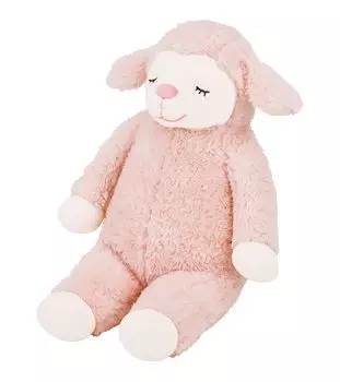 Livheart Body Pillow Sheep Maple Sakura M Size Length Fluffy and Soft (Total approx. 50cm) 48123-23 розовый