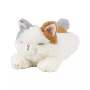 Livheart Mascot Calico Cat 20cm Fluffy Armrest Plush Toy Kutattobiyori (approx. long) 37111-12
