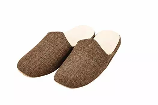Livheart Men s Slippers, Cocoa-Brown, M