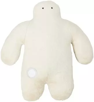 Livheart Подушка для тела Funio Слоновая кость Размер L (Общая длина 75 см) Пушистая подушка в форме человека 87102-12