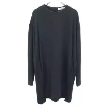 LIVIANA CONTI Long sleeve Jersey Tunic 44 Charcoal gray Women Used