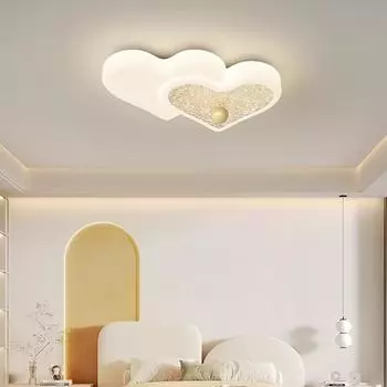 Светильник для гостиной, основной светильник, потолочный светильник, современный, простой и атмосферный, все светильники для спальни в кремовом стиле