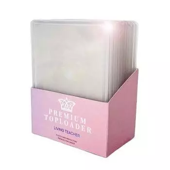 Living Teacher Premium Transparent Top Loader 25p, popular Korean game
