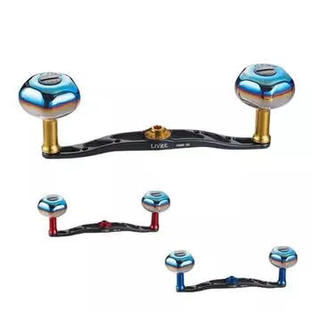 LIVRE 10597 Кривошип 130 Shimano (Осталось) Оружейная бронза/красный