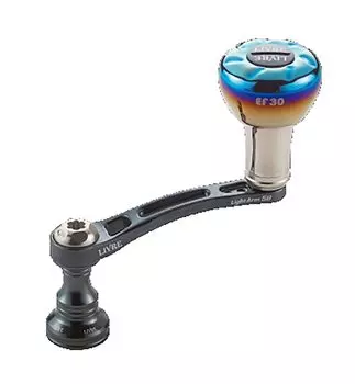 LIVRE 10682 Ручка света 58 EP30 Ручка DS для Shimano S2 Gunmetal Plate Titanium +