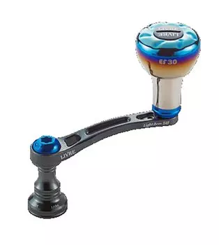 LIVRE 10688 Ручка света 58 EP30 Ручка DS для Shimano S2 Gunmetal Plate Blue +