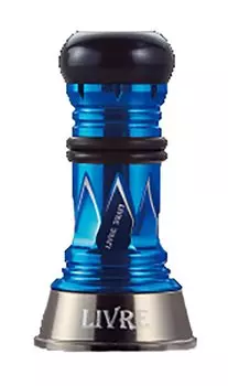 LIVRE 10779 Custom Balancer Short Type 2 Compatible C1 Type Titanium x Blue Shimano/Daiwa
