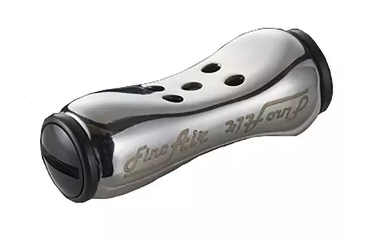 LIVRE 11153 Fino Air для Shimano Daiwa Single Knob 2 шт. Серебристо-черный & & ASBK-2