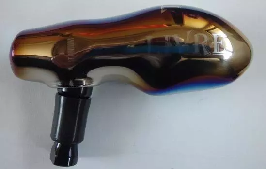 LIVRE 5988 TB-1 Single Knob (1 piece) Daiwa (L) LIVRE BJ POWER Handle Fire & Black 45.8g