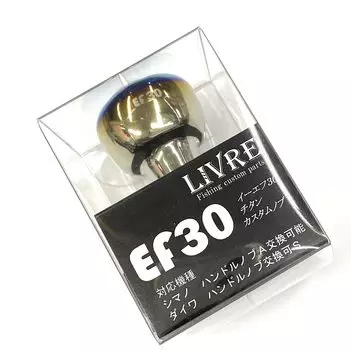 LIVRE 5995 EF30 Single Knob Common Fire Gold (1 piece) Shimano/Daiwa &