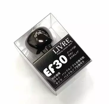 LIVRE 5999 EF30 Single Knob, общий для Shimano и Daiwa, коричневый титан (1 кусок) (IP) &