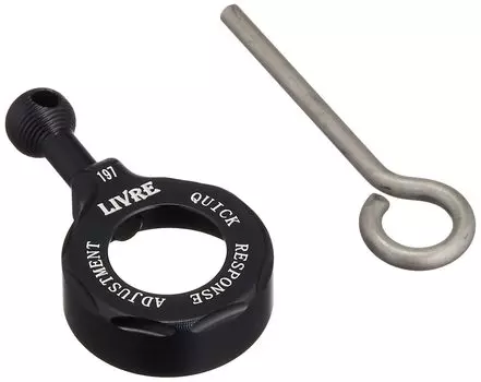 Катушка LIVRE 197 типа Черная x 8073 Q.R.A Черная. чёрный