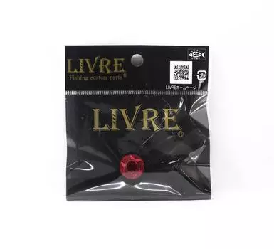 Livre Repair Parts 9827 SNUT-SL-RE Гайка ручки Shimano левая красная (3716)