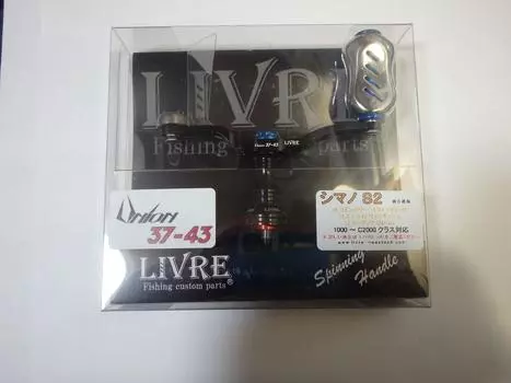 LIVRE Union Knob для Shimano S2 черный x синий 6818 37-43Fino